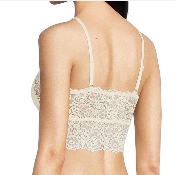 Gianni Bini Rust Soft Lace Padded Bralette w/ Adjustable Straps Sz Medium NWT - Picture 4 of 8